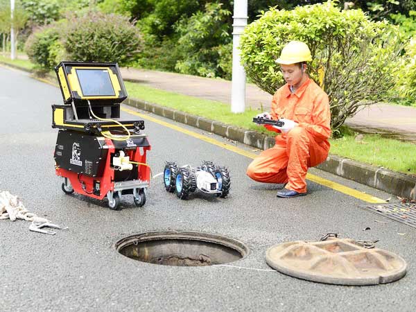 德兴管道机器人检测